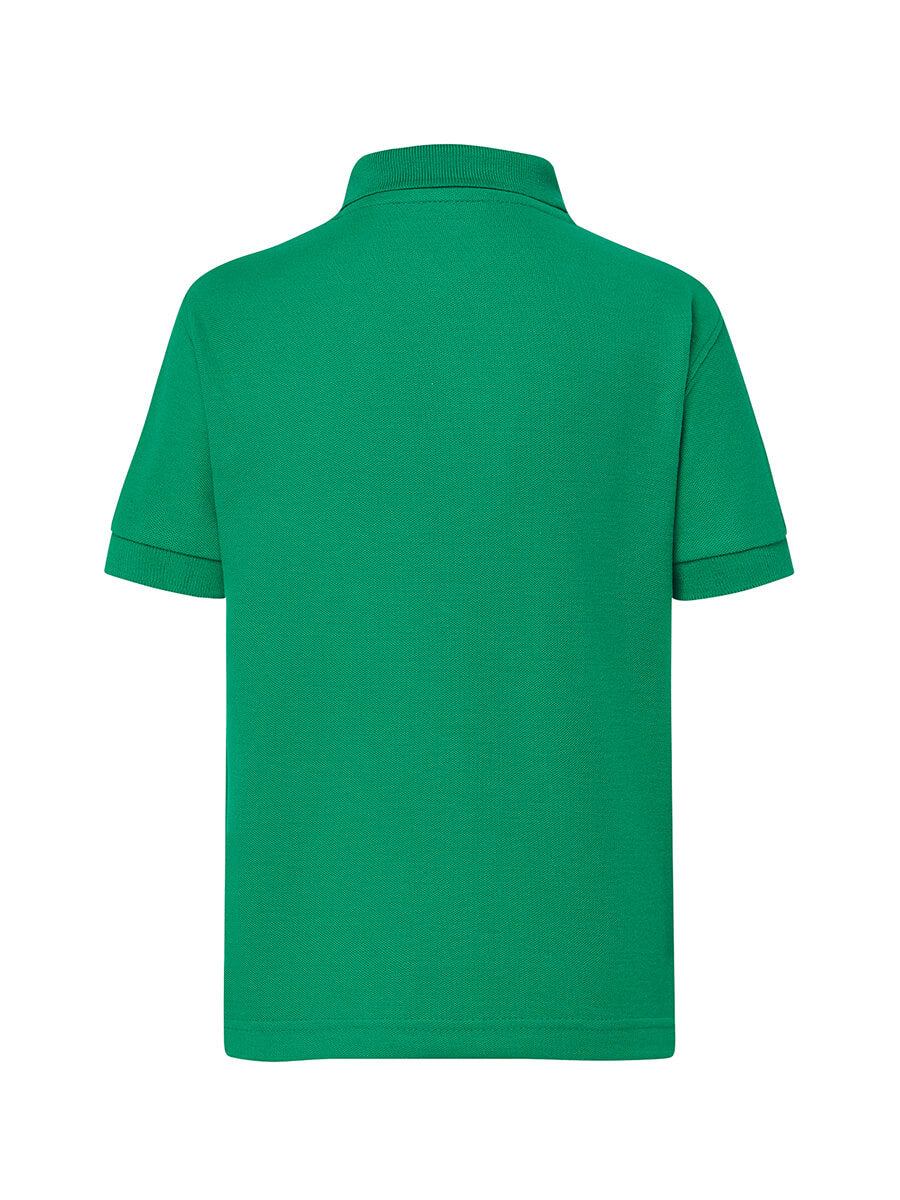 Polo Manica Corta Bambino - Verde Kelly [3]