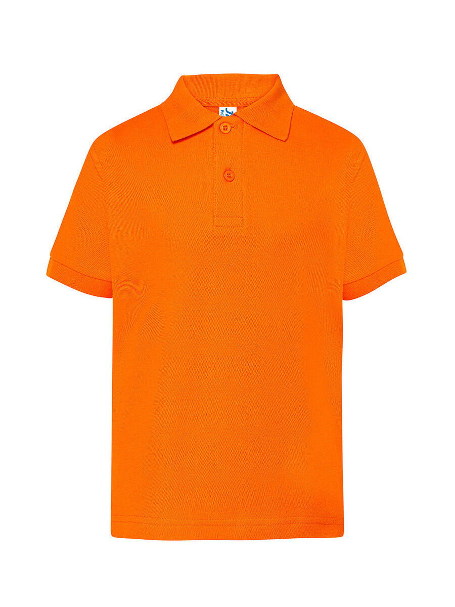Polo Manica Corta Bambino - Arancio [1]