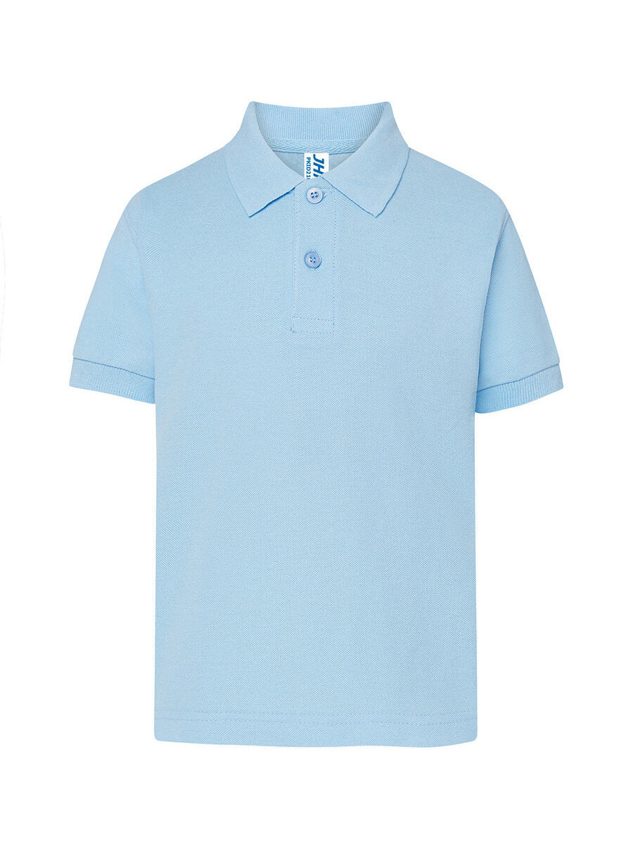 Polo Manica Corta Bambino - Celeste [1]