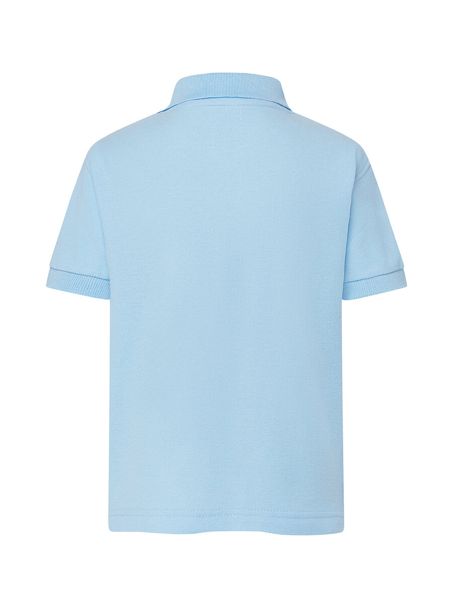 Polo Manica Corta Bambino - Celeste [3]