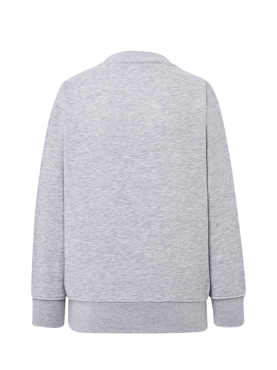 Felpa Bambino Girocollo Premium - Grigio Cenere [3]
