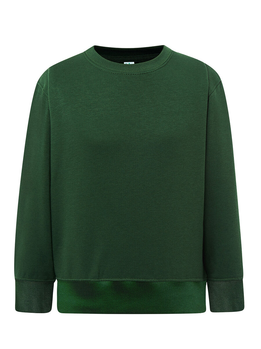 Felpa Bambino Girocollo Premium - Verde Bottiglia [1]