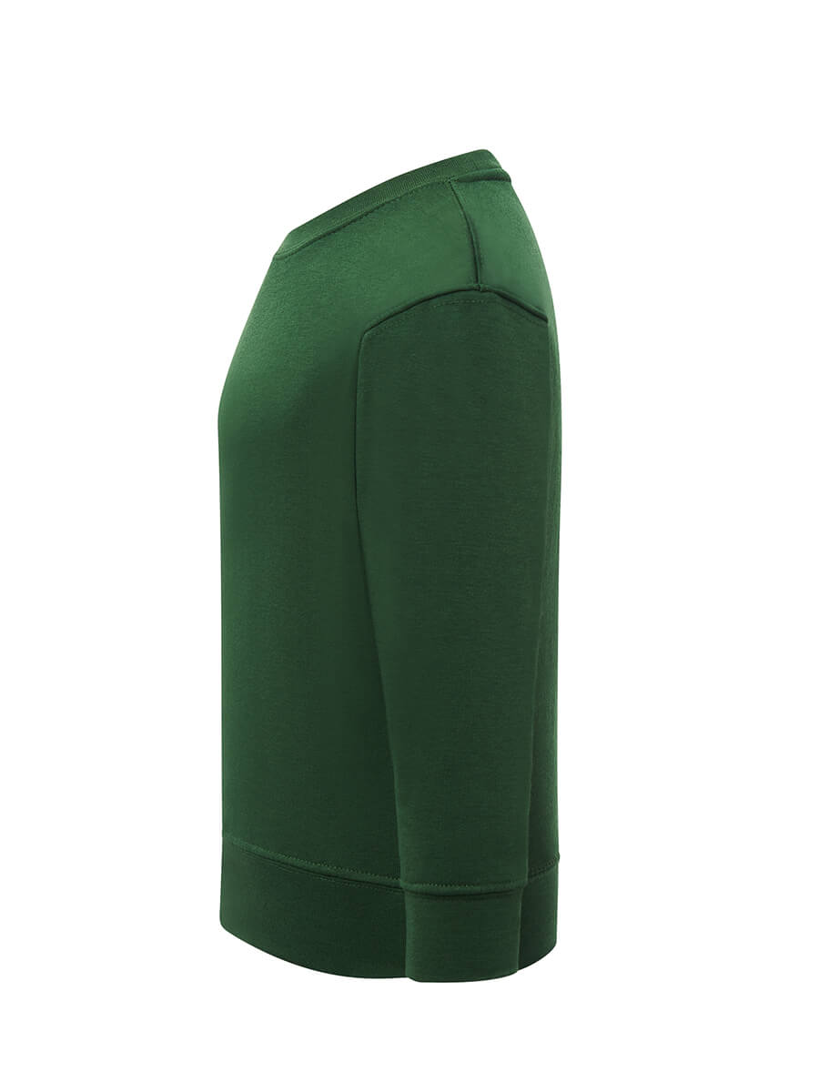 Felpa Bambino Girocollo Premium - Verde Bottiglia [2]