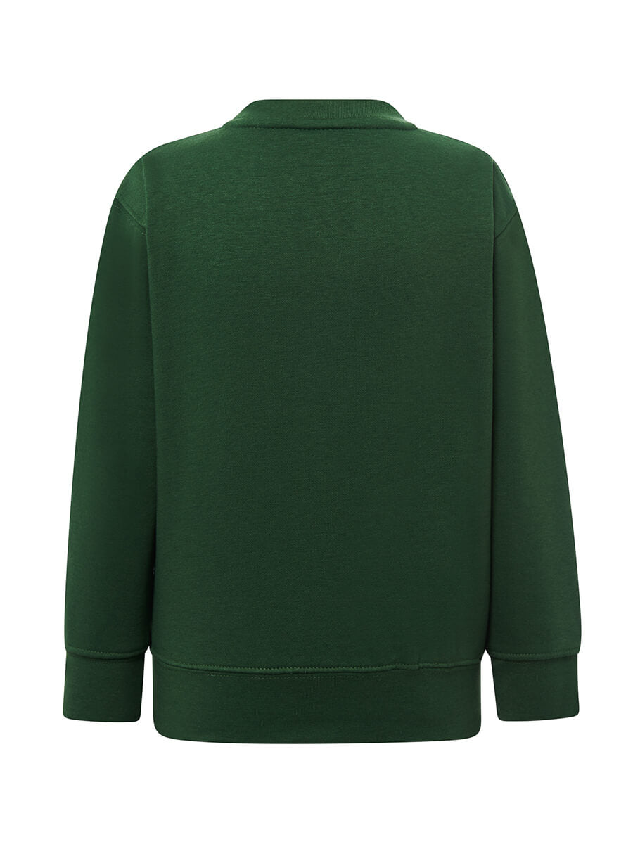 Felpa Bambino Girocollo Premium - Verde Bottiglia [3]
