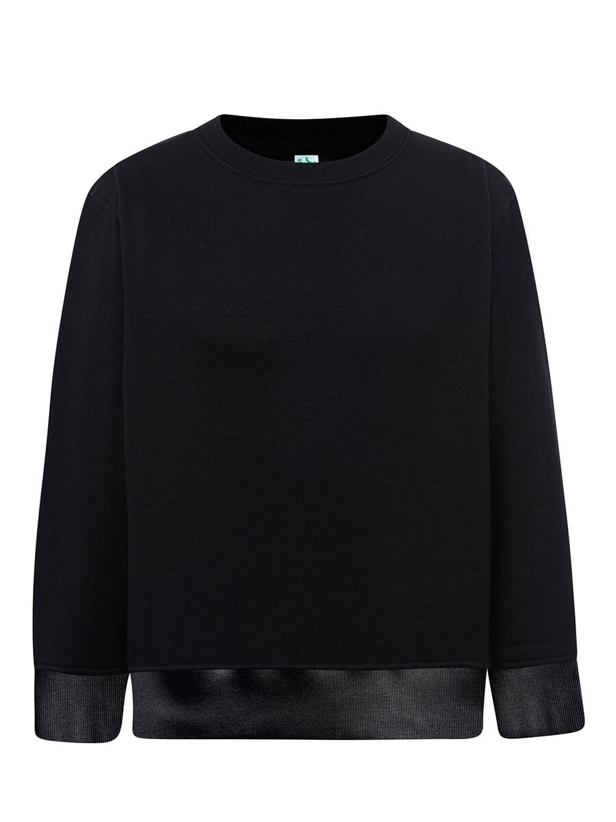 Felpa Bambino Girocollo Premium - Nero [1]