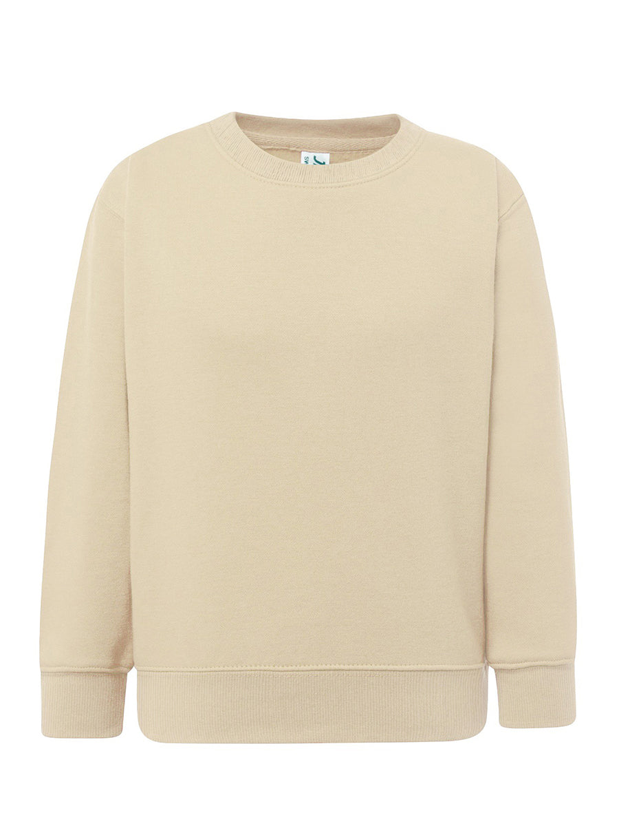 Felpa Bambino Girocollo Premium - Crema [1]
