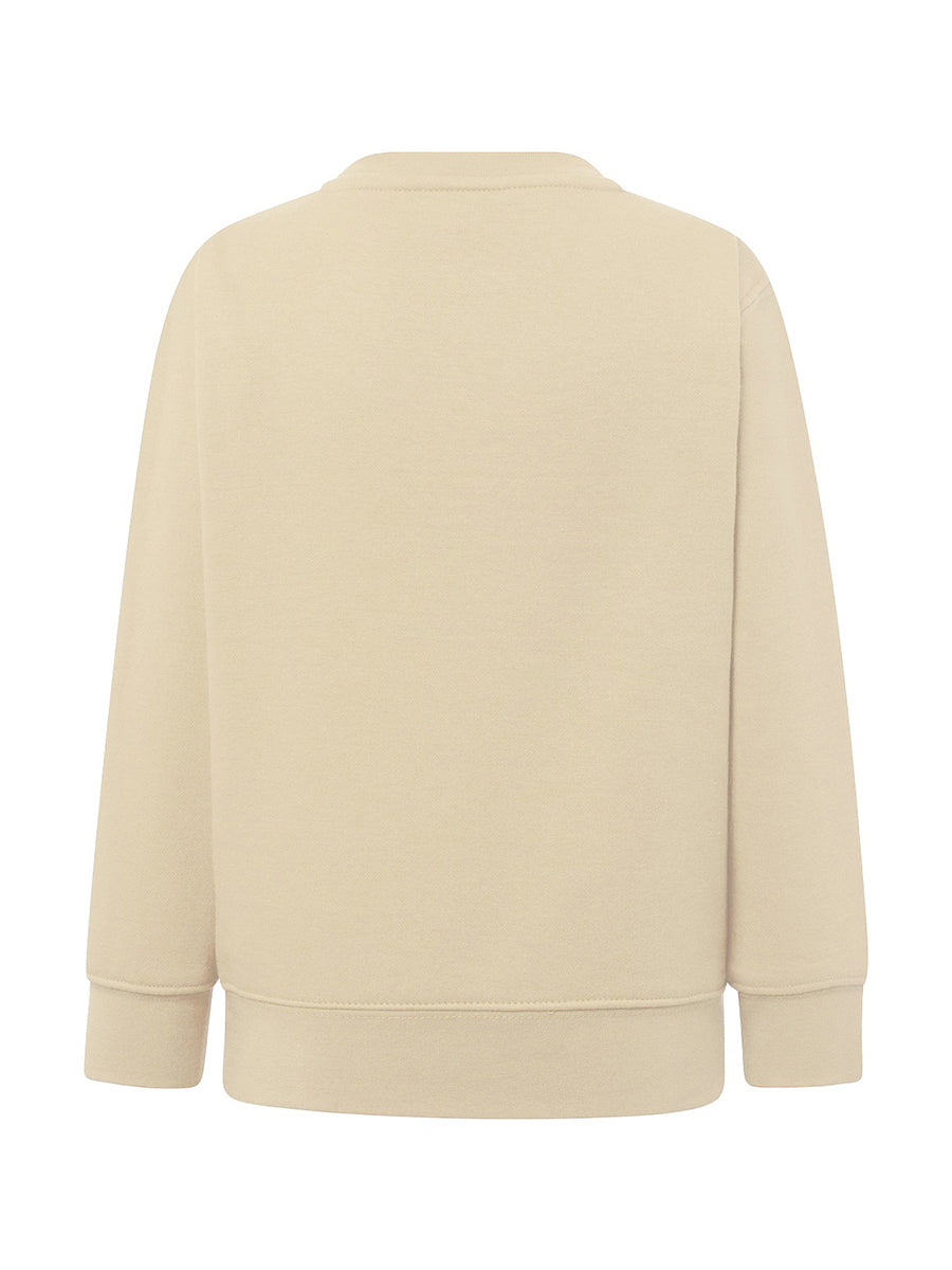 Felpa Bambino Girocollo Premium - Crema [3]
