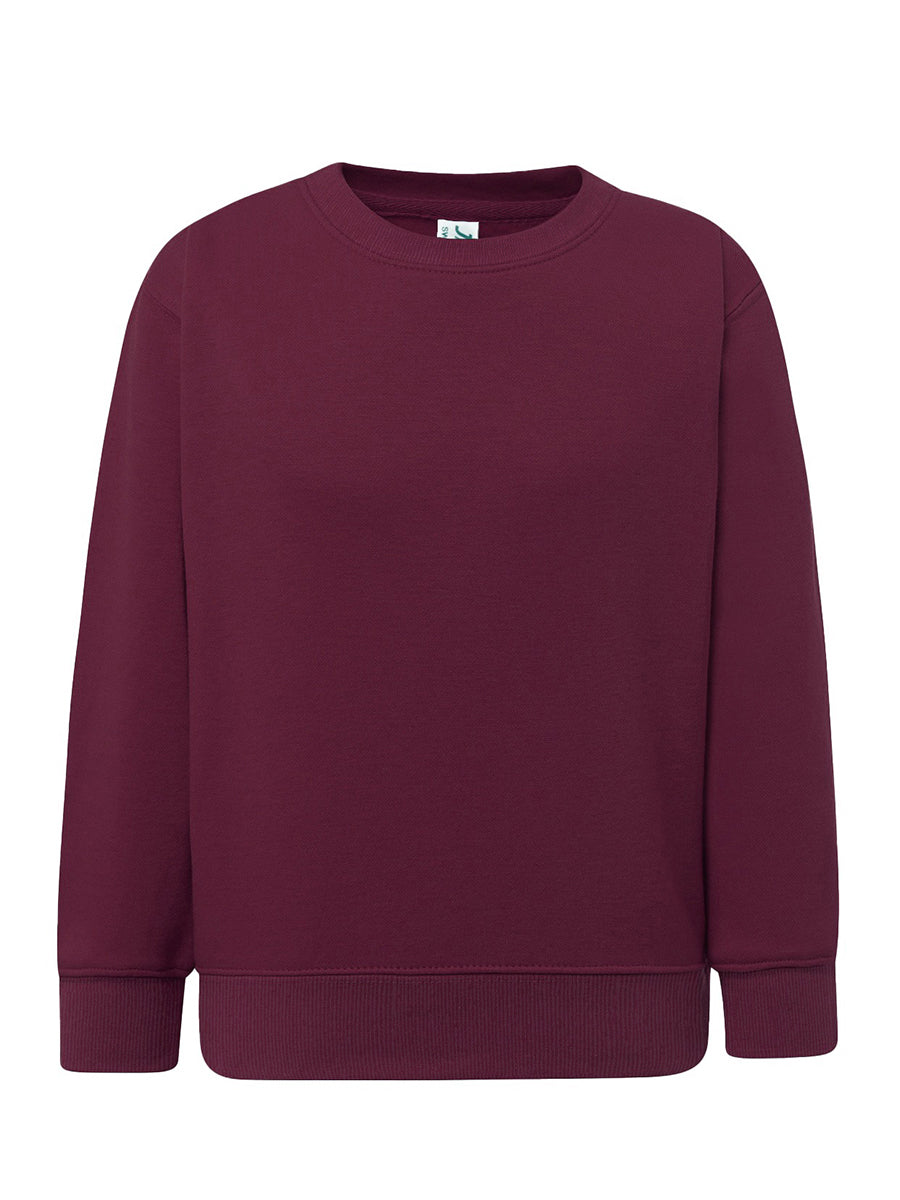 Felpa Bambino Girocollo Premium - Burgundy [1]