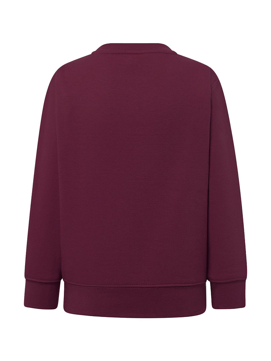 Felpa Bambino Girocollo Premium - Burgundy [3]