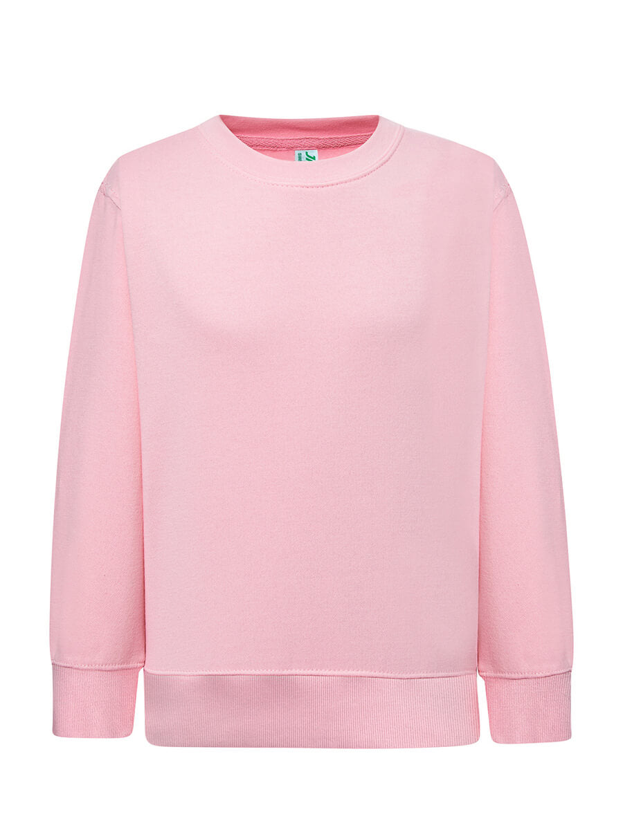 Felpa Bambino Girocollo Premium - Rosa [1]