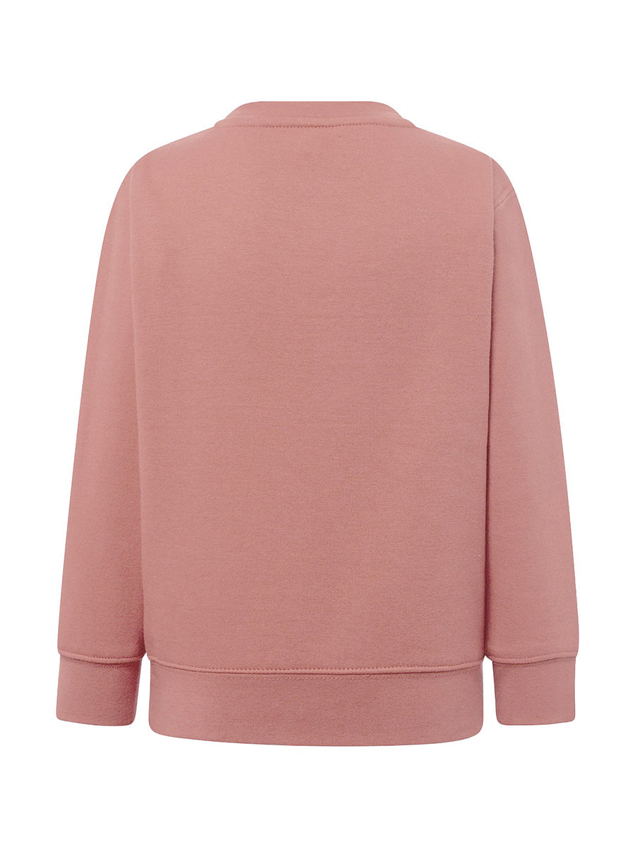Felpa Bambino Girocollo Premium - Rosa Vintage [3]