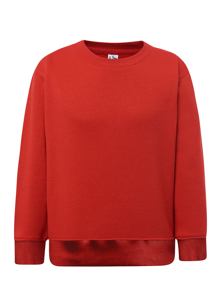 Felpa Bambino Girocollo Premium - Rosso [1]