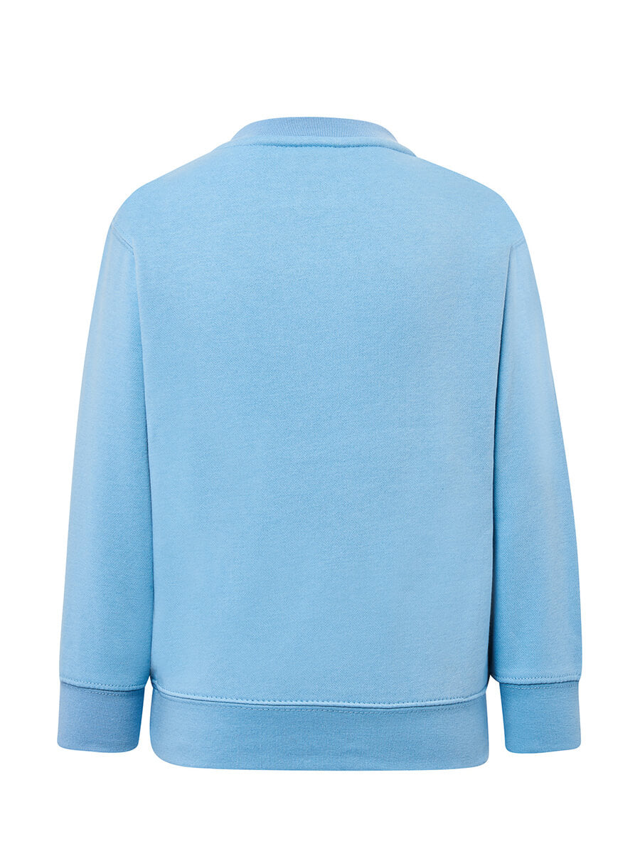 Felpa Bambino Girocollo Premium - Celeste [3]