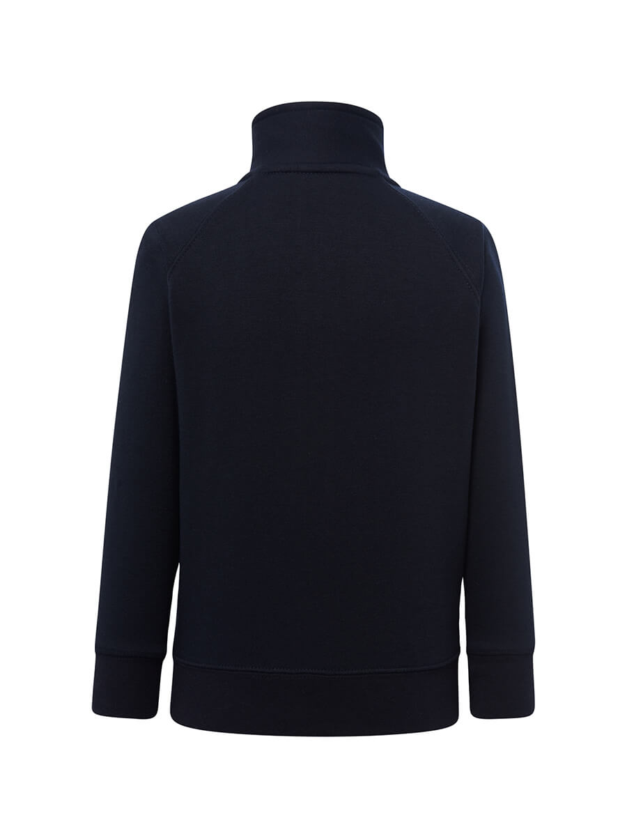 Felpa Full Zip Bambino Premium - Blu Navy [3]
