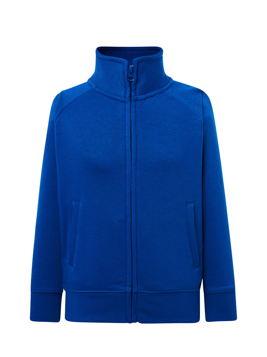 Felpa Full Zip Bambino Premium - Royal Blue [1]