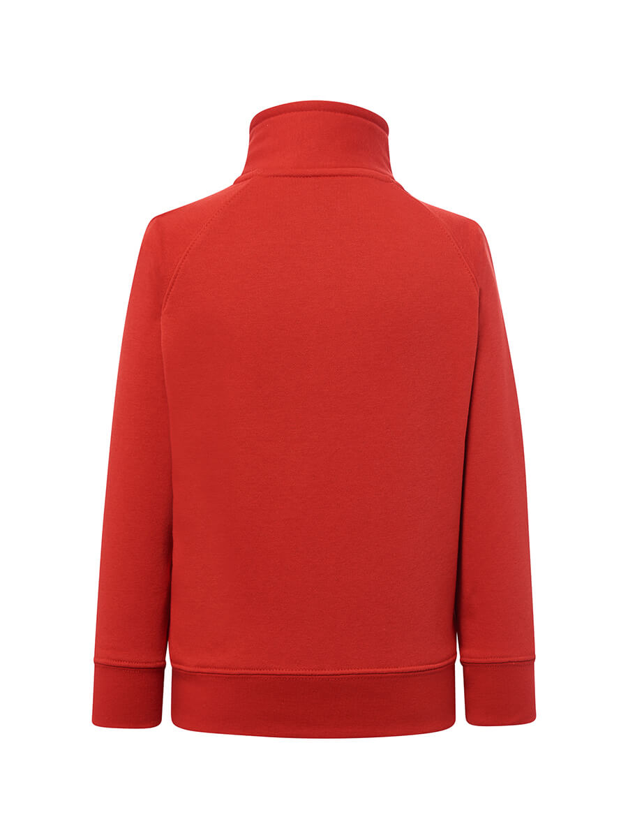 Felpa Full Zip Bambino Premium - Rosso [3]