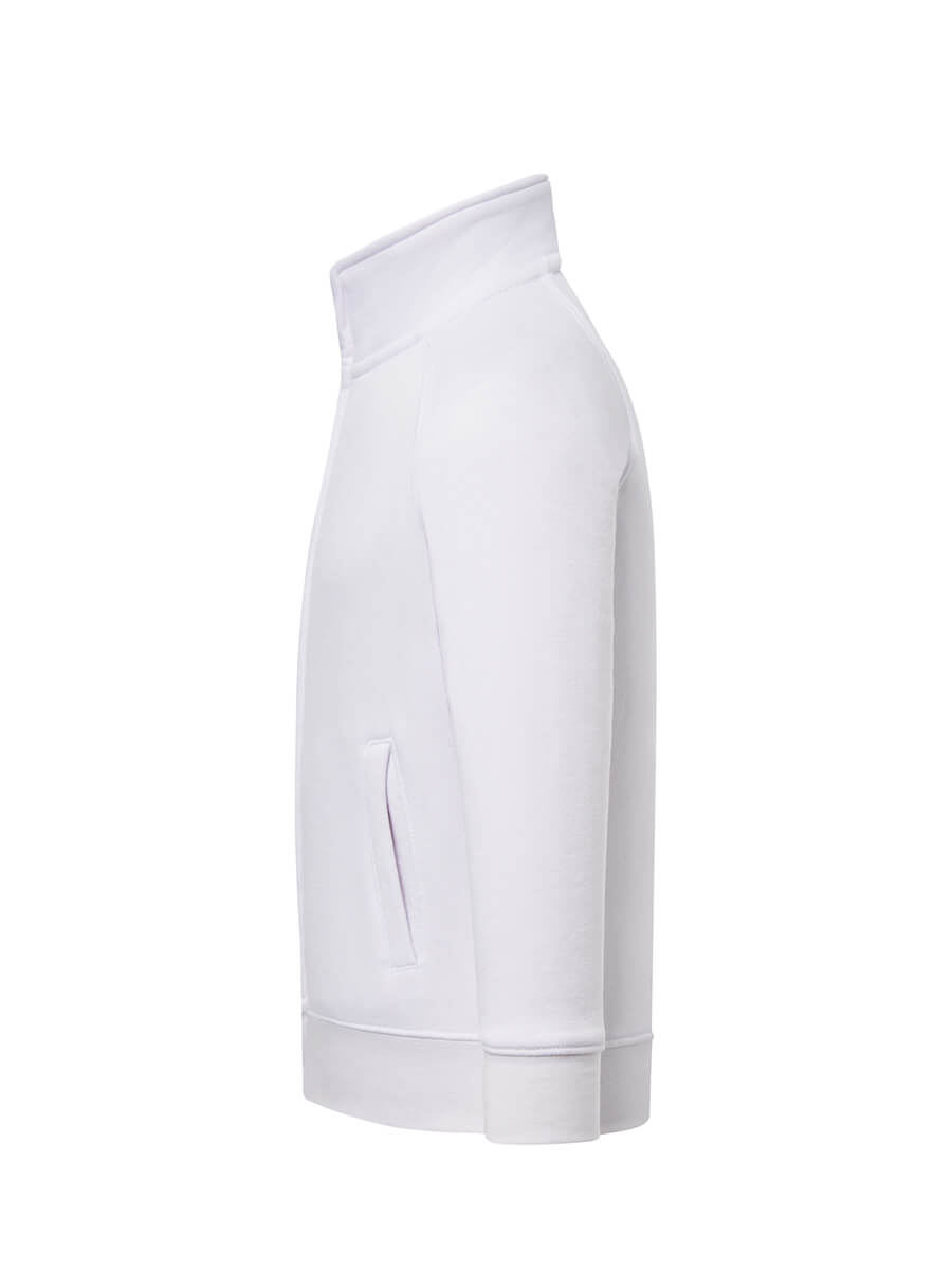 Felpa Full Zip Bambino Premium - Bianco [2]
