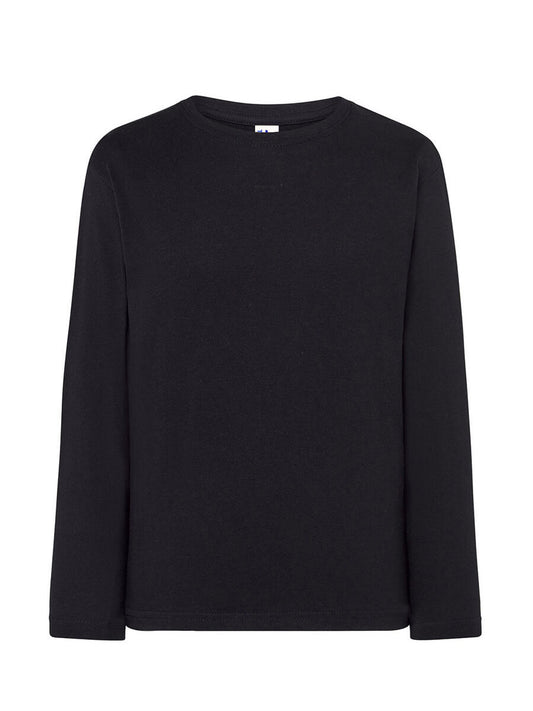 T-Shirt Manica Lunga Bambino - Nero [1]
