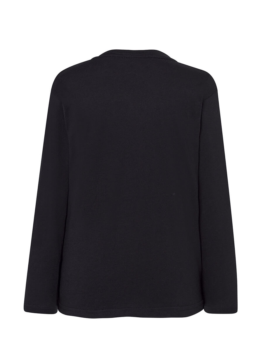 T-Shirt Manica Lunga Bambino - Nero [3]