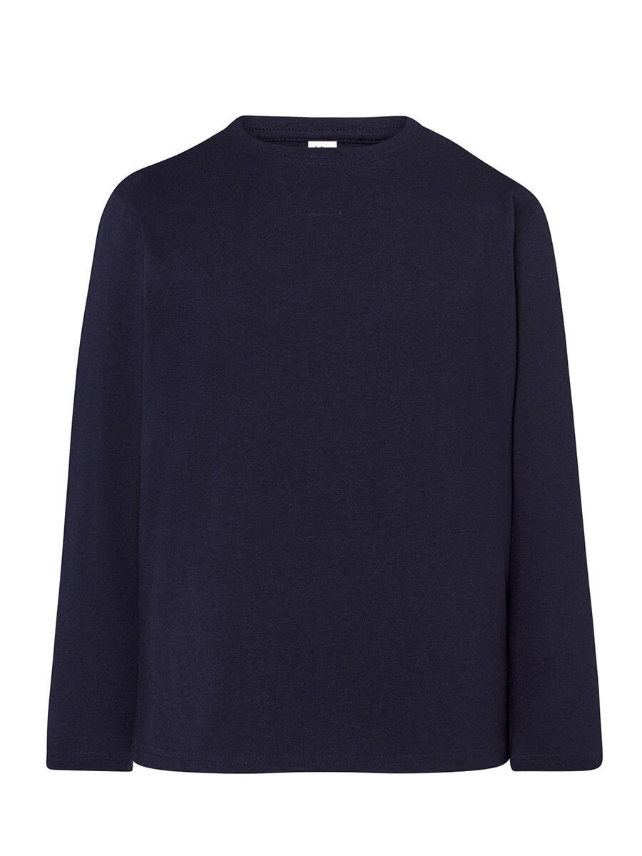 T-Shirt Manica Lunga Bambino - Blu Navy [1]
