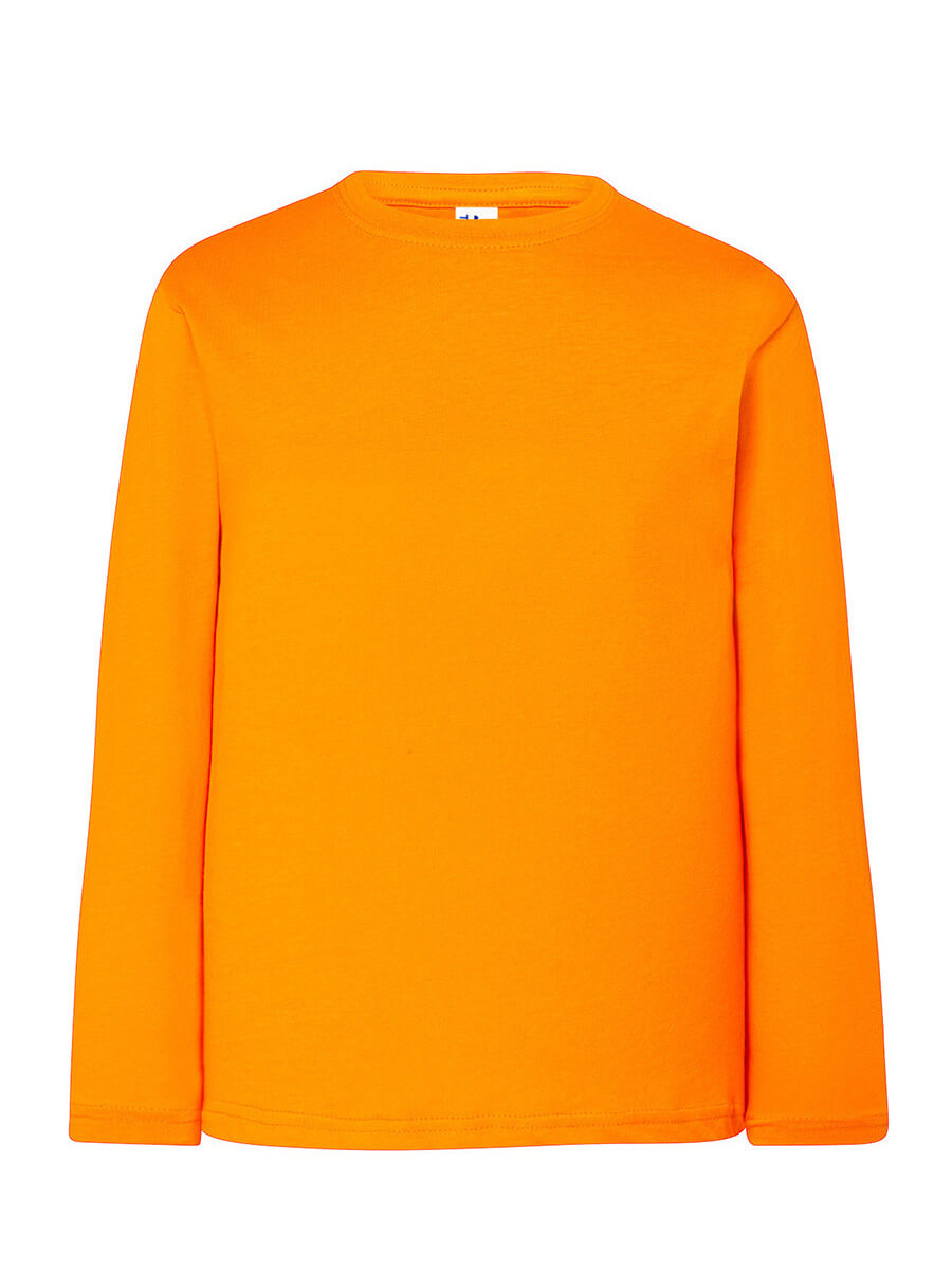 T-Shirt Manica Lunga Bambino - Arancio [1]