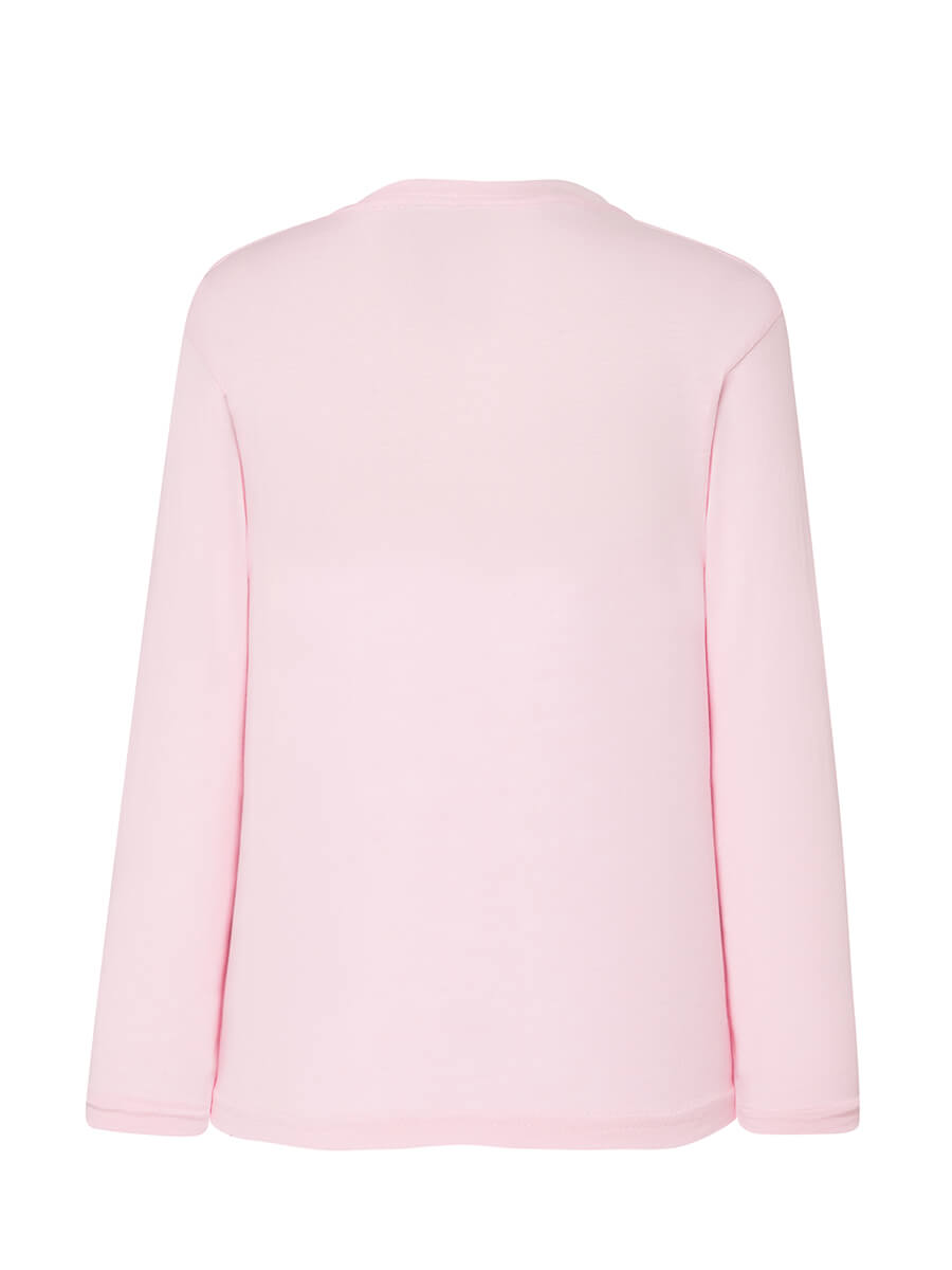 T-Shirt Manica Lunga Bambino - Rosa [3]