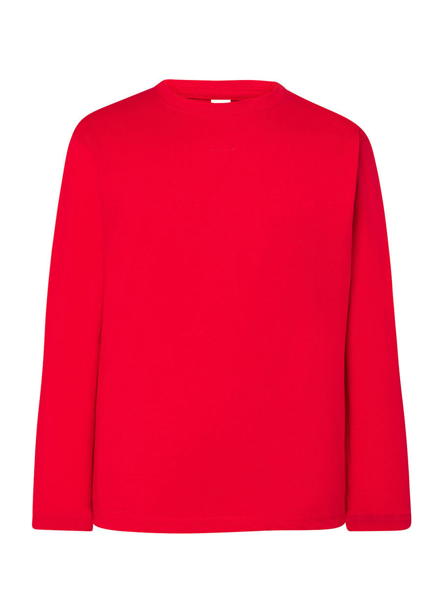 T-Shirt Manica Lunga Bambino - Rosso [1]