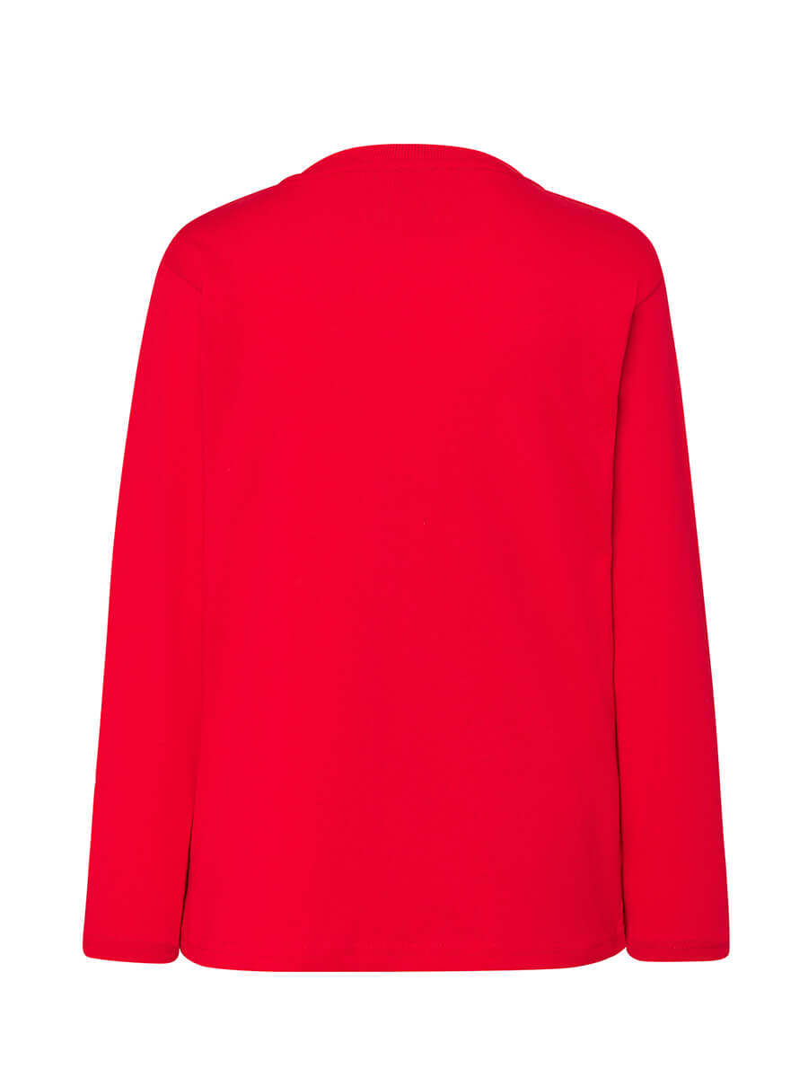 T-Shirt Manica Lunga Bambino - Rosso [3]