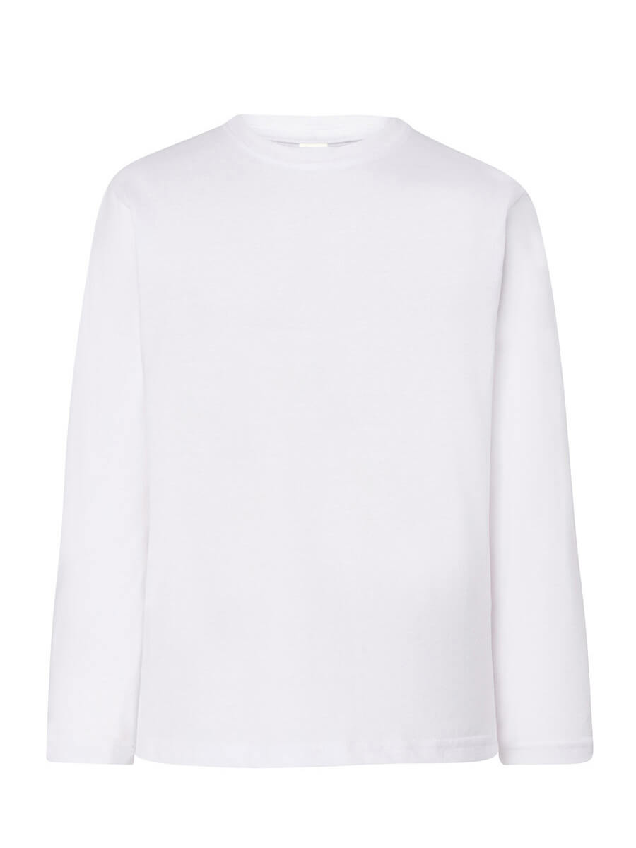T-Shirt Manica Lunga Bambino - Bianco [1]