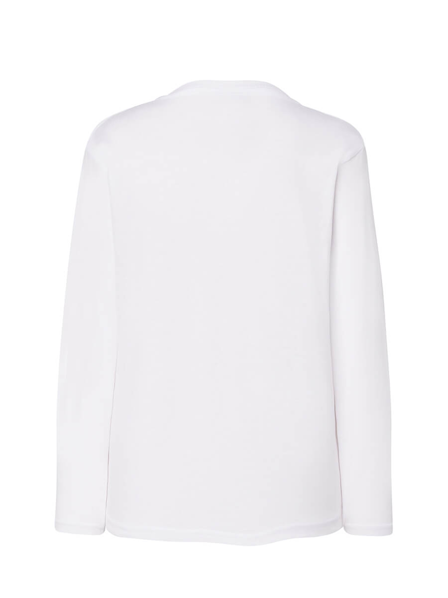 T-Shirt Manica Lunga Bambino - Bianco [3]