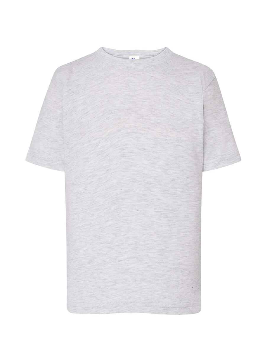 T-Shirt Manica Corta Bambino - Grigio Cenere [1]