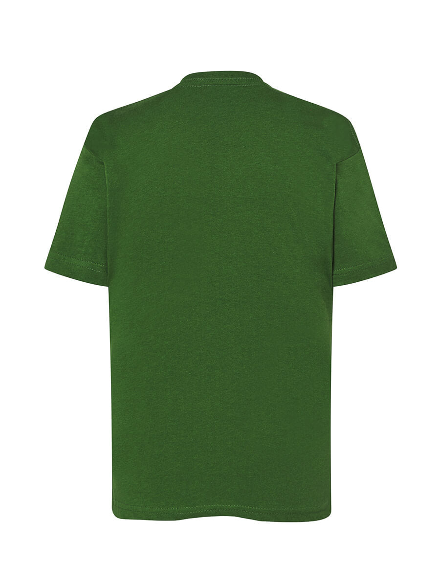 T-Shirt Manica Corta Bambino - Verde Bottiglia [3]