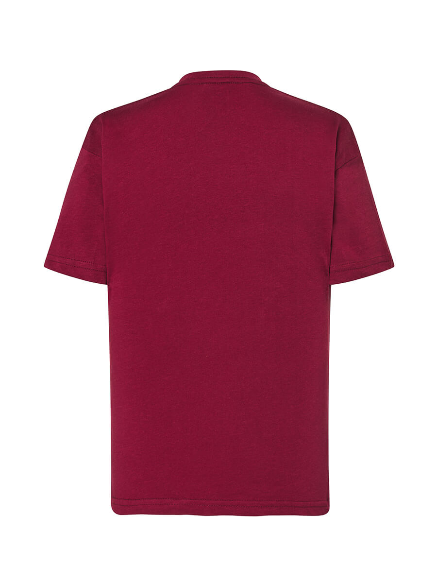 T-Shirt Manica Corta Bambino - Burgundy [3]