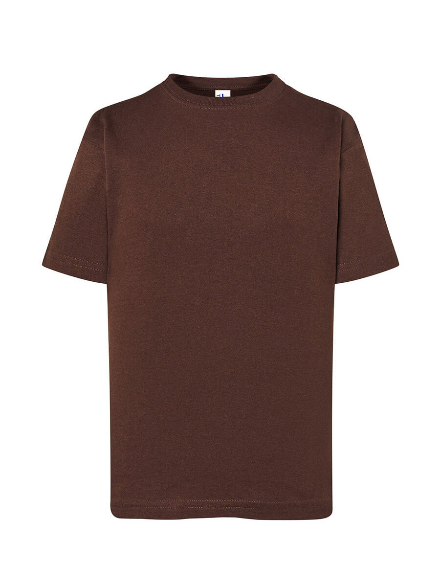 T-Shirt Manica Corta Bambino - Cioccolato [1]