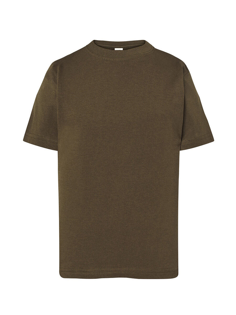 T-Shirt Manica Corta Bambino - Verde Foresta [1]