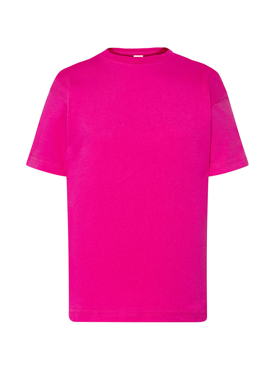 T-Shirt Manica Corta Bambino - Fucsia [1]