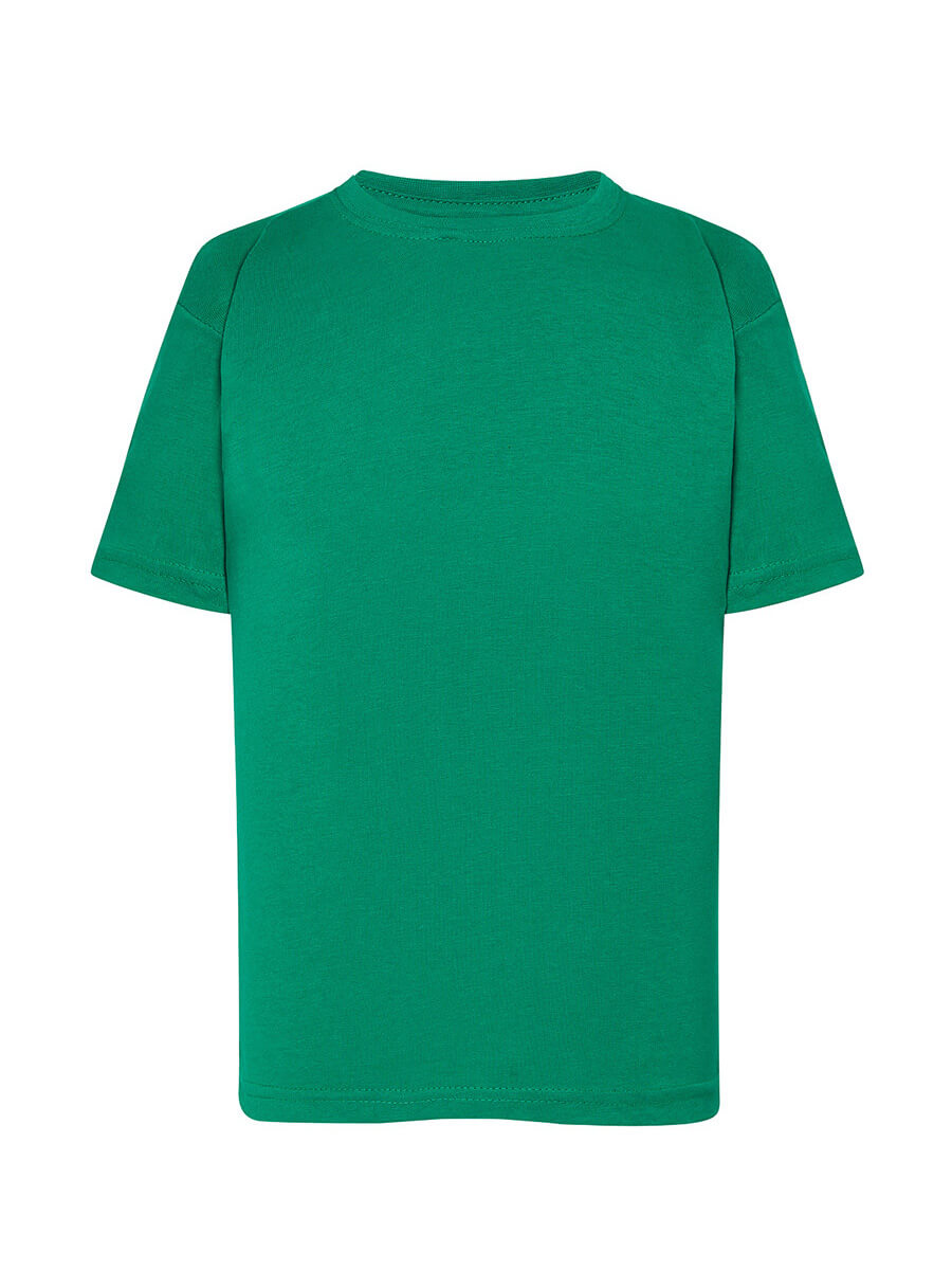 T-Shirt Manica Corta Bambino - Verde Kelly [1]