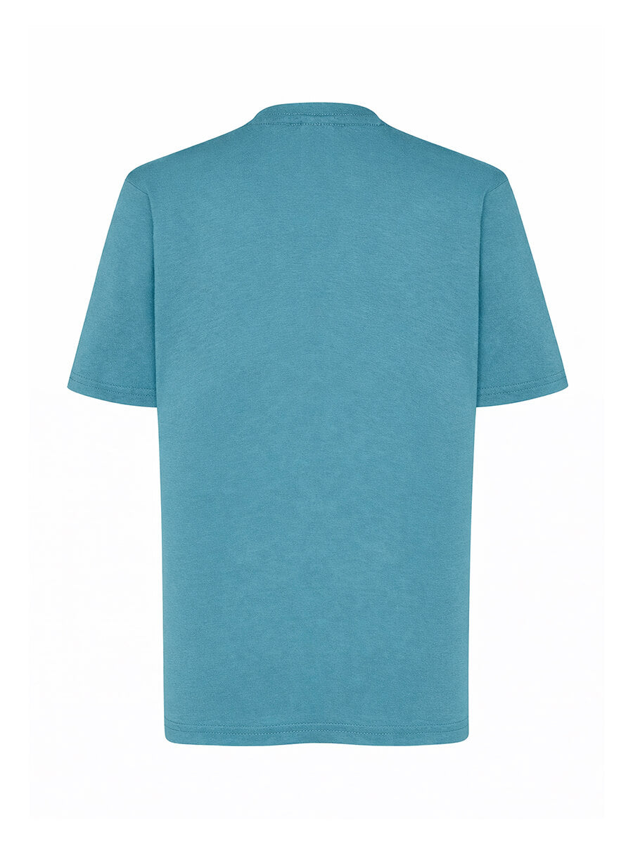 T-Shirt Manica Corta Bambino - Blu Petrolio [3]