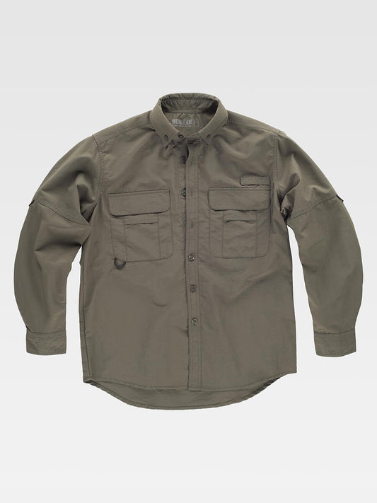 Camicia Tecnica Sport Aria Aperta - Oliva [1]