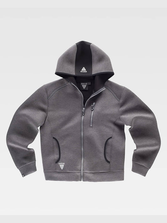Felpa Unisex Cappuccio e Zip - CG36 [1]