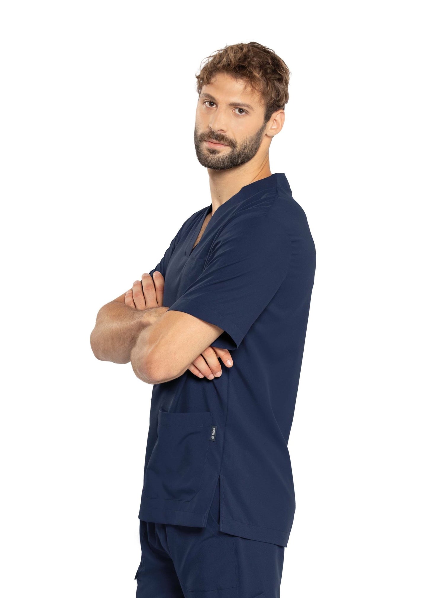 CASACCA SANITARIA NO STIRO UOMO SIGGI NEW - Blu