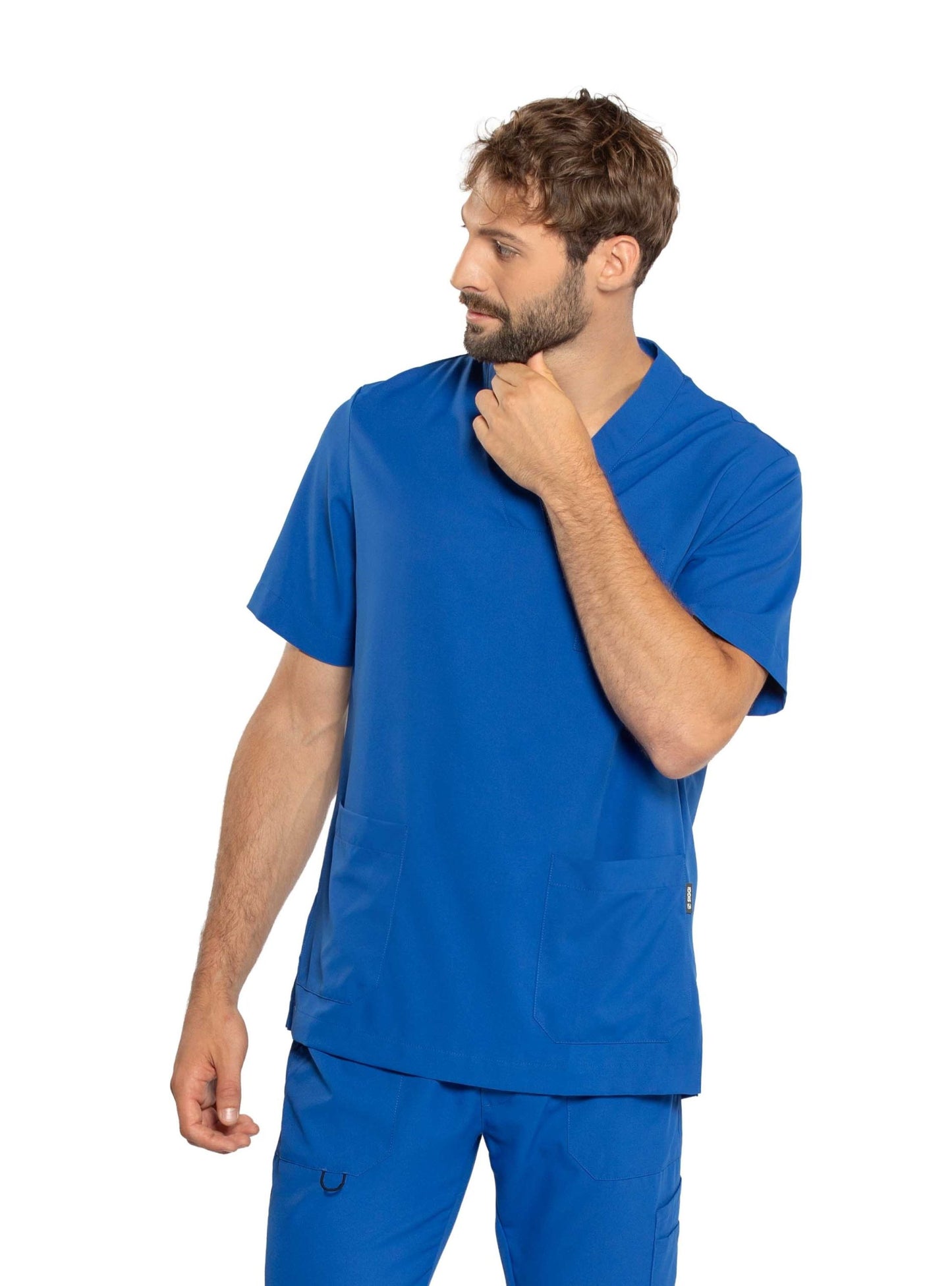 CASACCA SANITARIA NO STIRO UOMO SIGGI NEW - Bluette