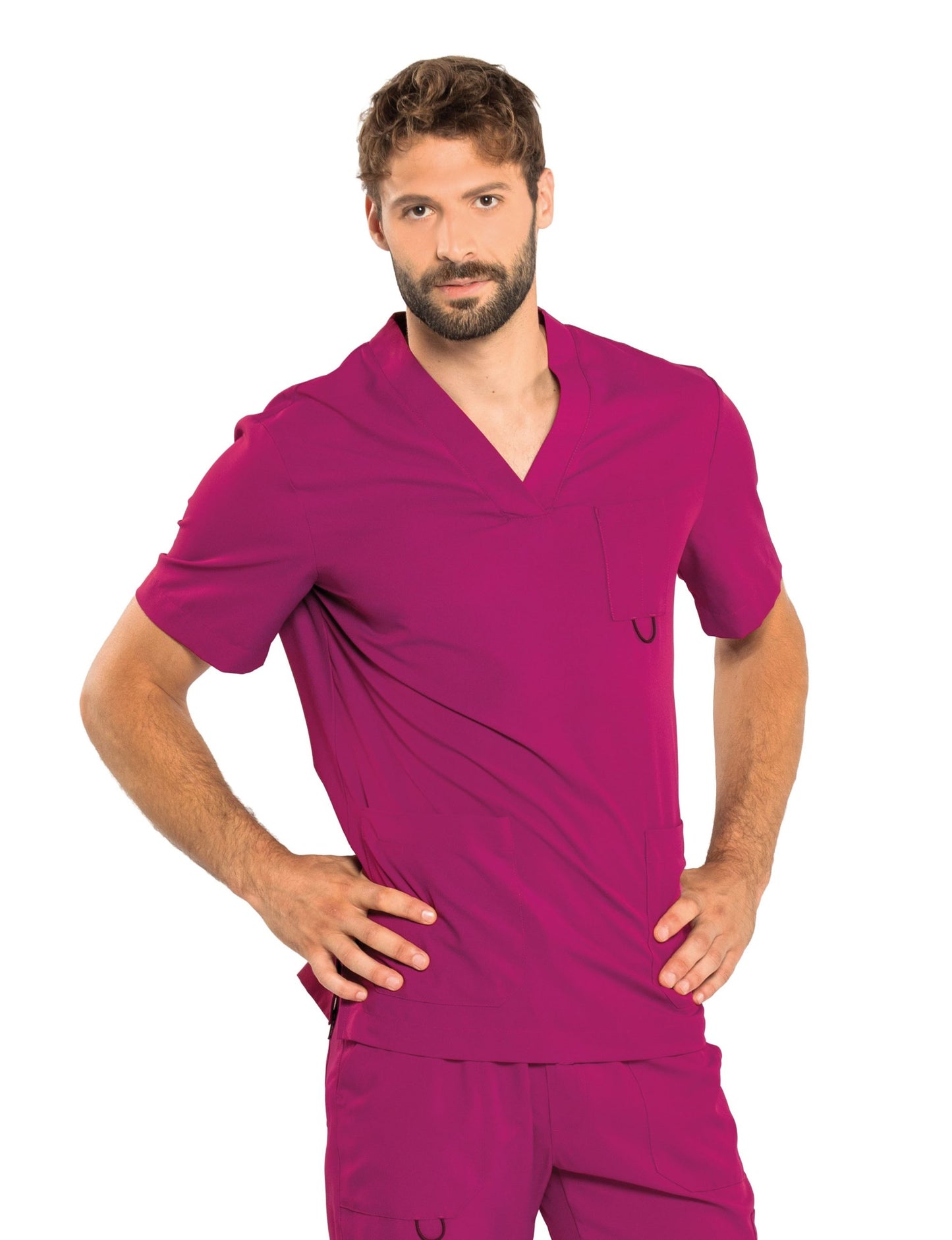 CASACCA SANITARIA NO STIRO UOMO SIGGI NEW - Rosa Porpora