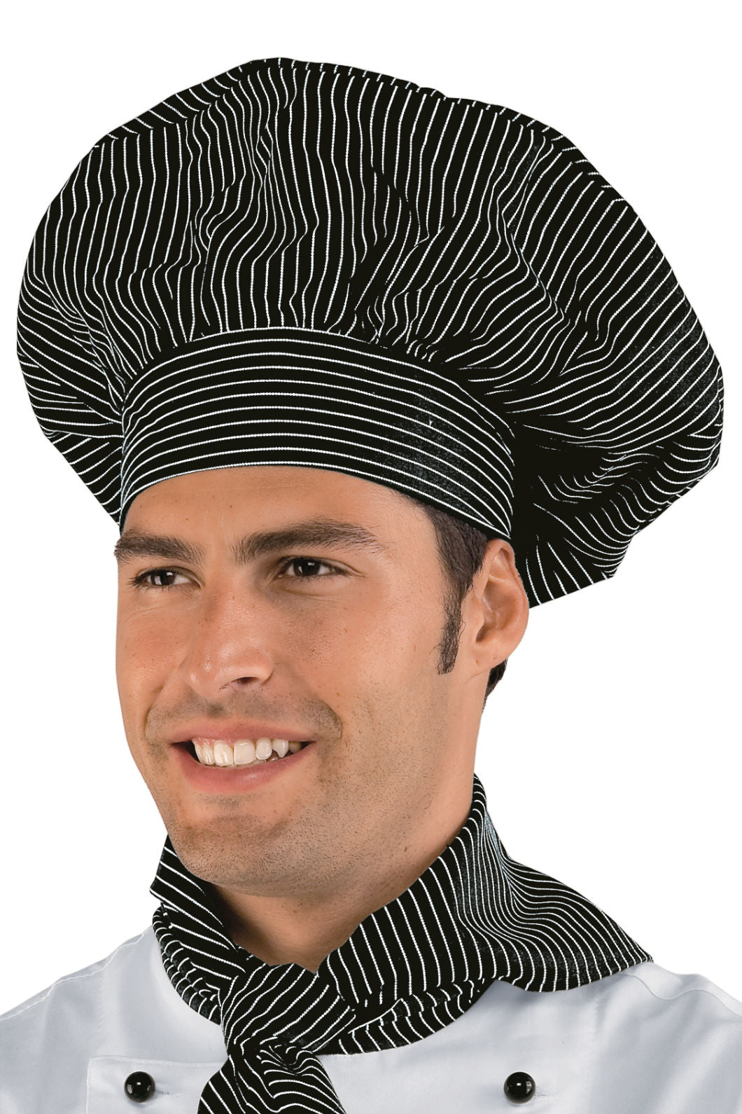 Cappello Cuoco Tradizionale - Vienna/Nero [1]