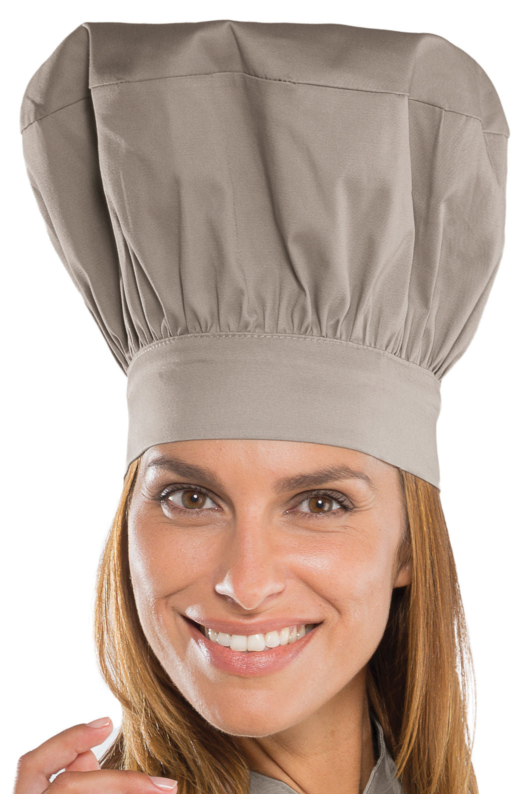 Cappello Cuoco Tradizionale - Tortora [1]