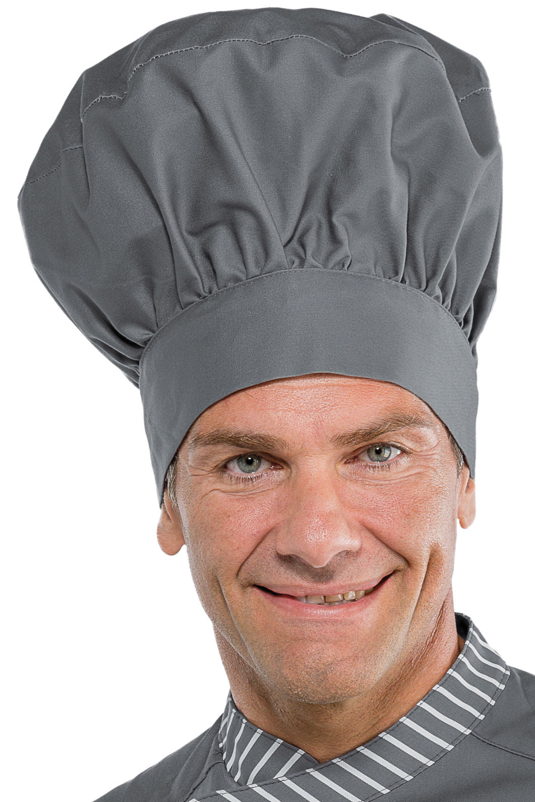 Cappello Cuoco Tradizionale - Grigio [1]