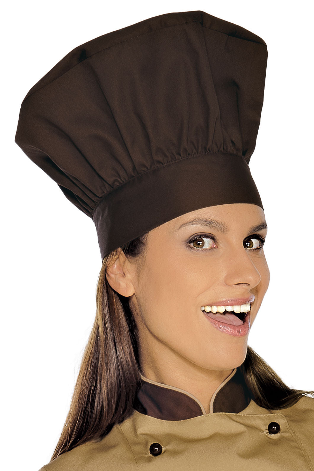 Cappello Cuoco Tradizionale - Cacao [2]