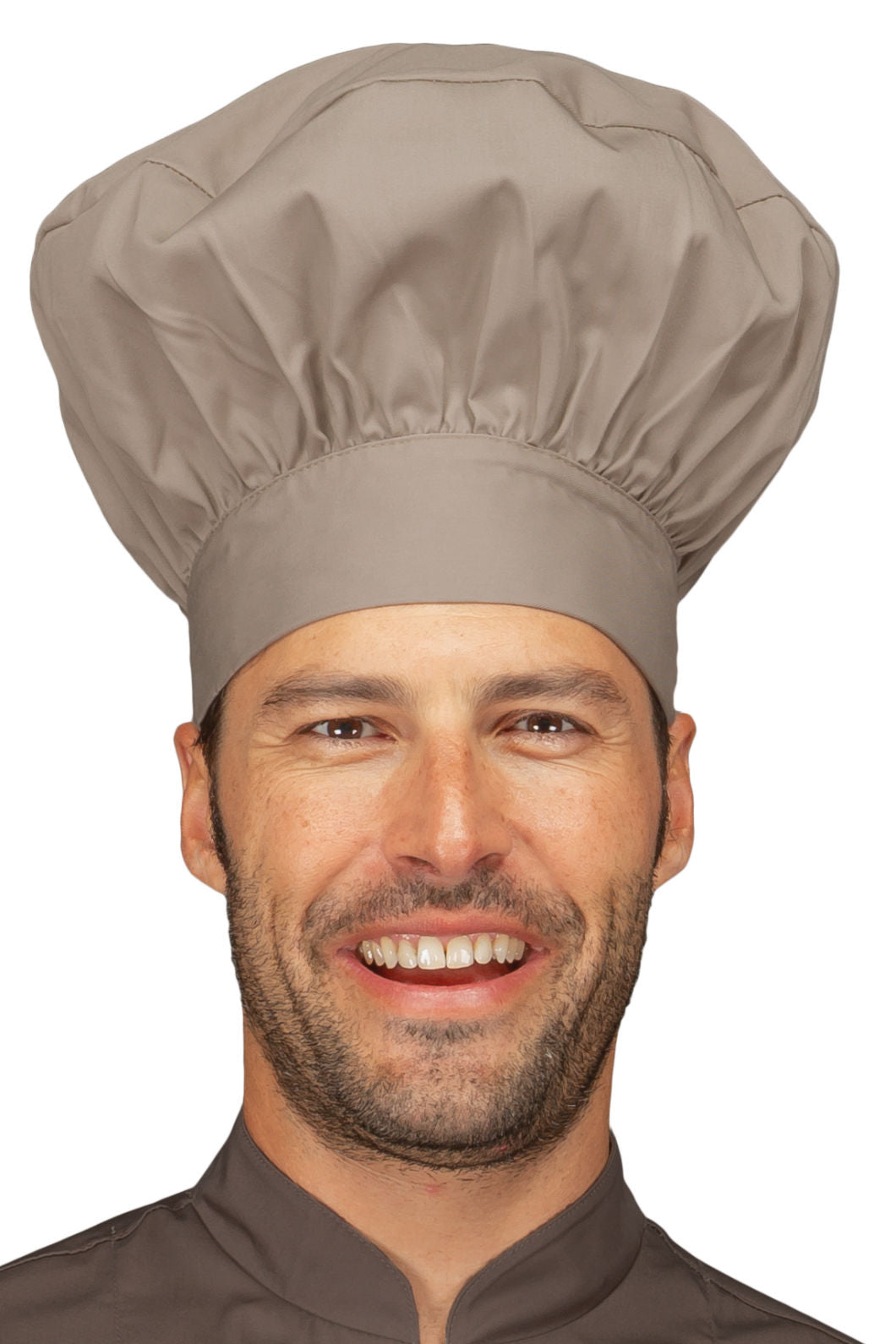 Cappello Cuoco Tradizionale - Tortora [2]