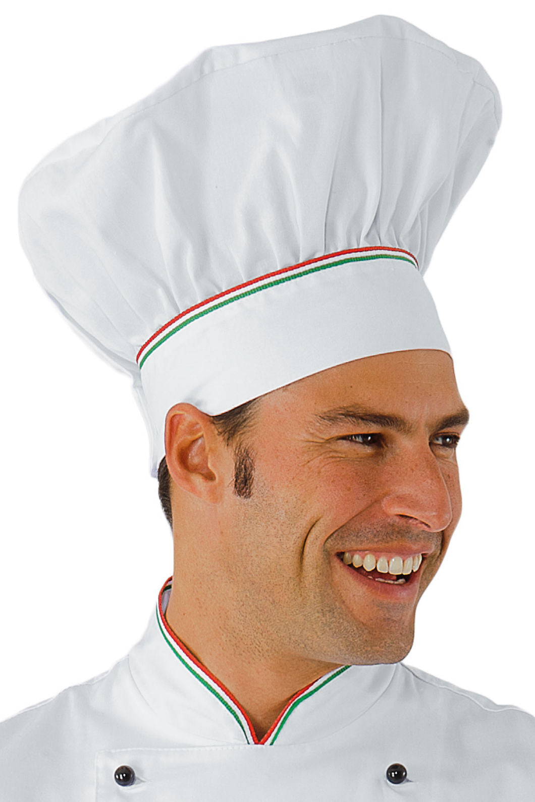 Cappello Cuoco Tradizionale - Biancoital [3]