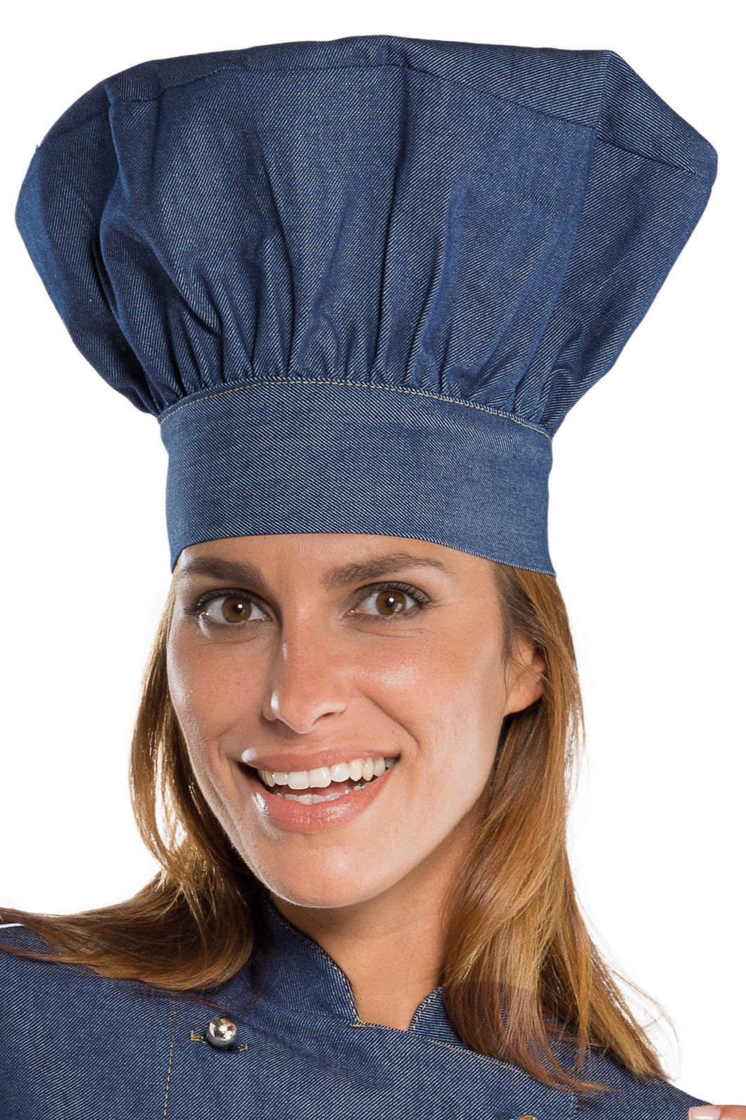 Cappello Cuoco Tradizionale - Jeans [2]